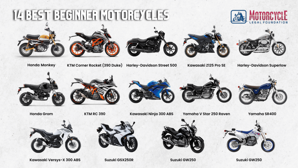 изображение 14 лучших мотоциклов для начинающих