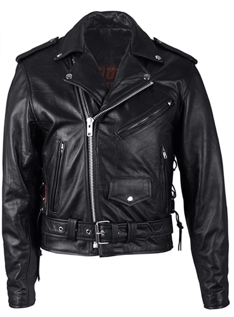 Черная кожаная мотоциклетная куртка Perfecto.