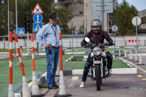 Обучение вождению на мотоцикле