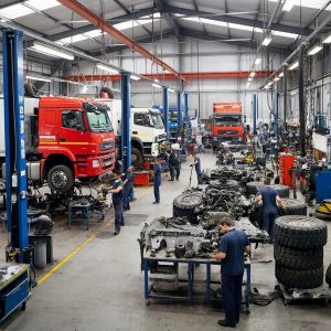 Дорога к надежности: как выбрать идеальный автосервис для грузовиков